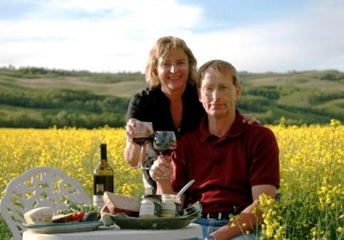Anne & Henry in Field